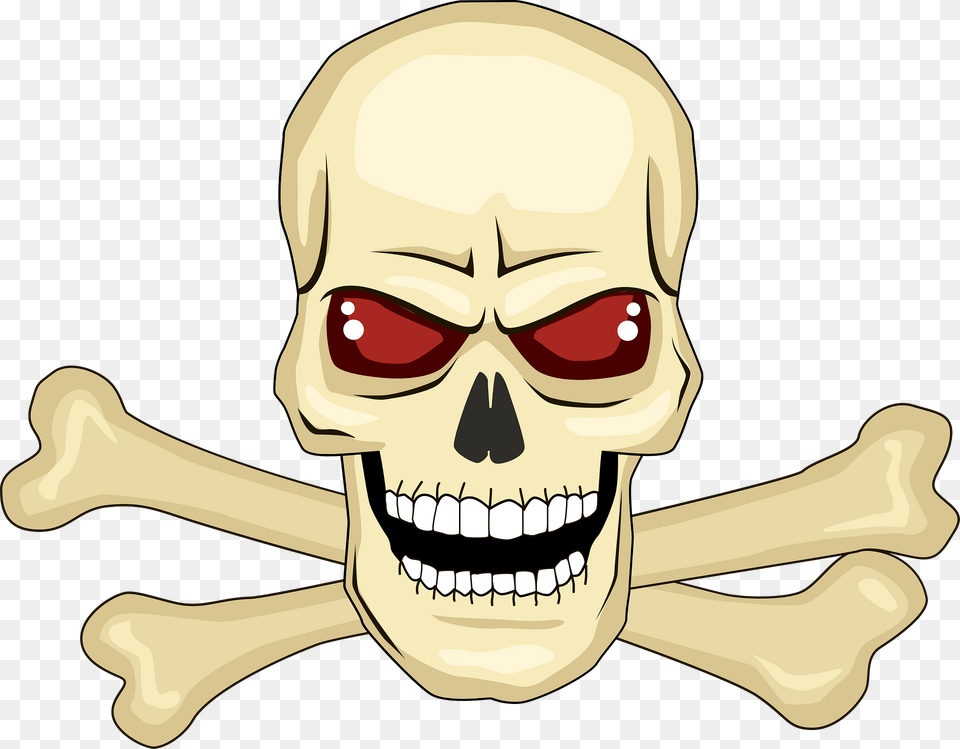 Skull And Bones Clipart, Baby, Person, Face, Head Png