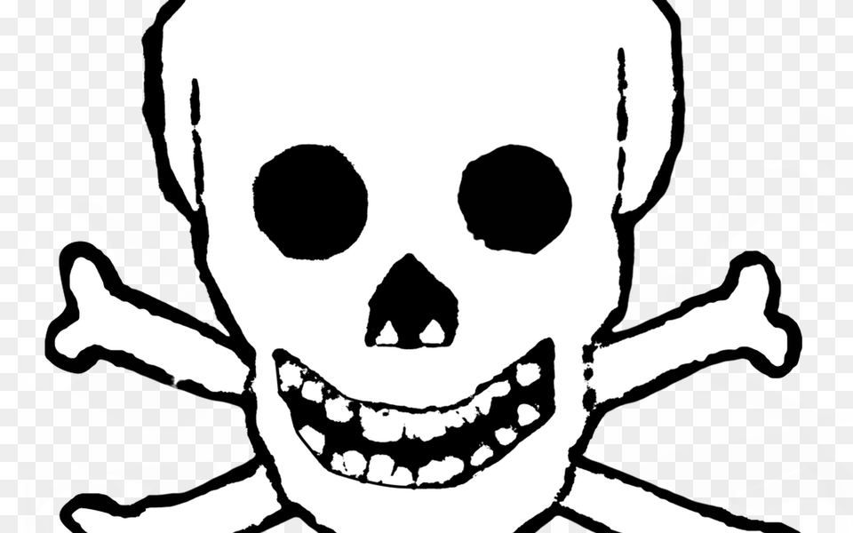 Skull And Bones Drawings Hot Trending Now, Stencil, Person, Baby, Head Free Transparent Png