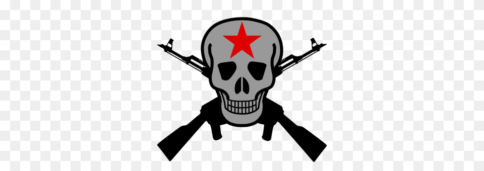 Skull And Bones Skull And Crossbones, Symbol, Stencil, Star Symbol Png