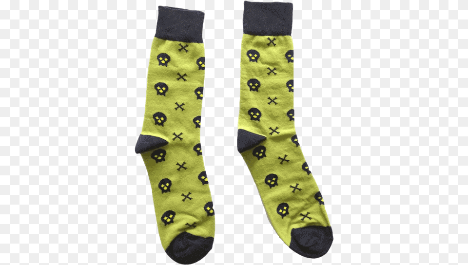 Skull And Bones Sock, Clothing, Hosiery Free Transparent Png