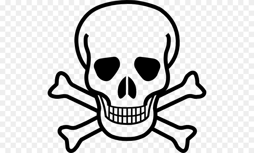 Skull And Crossbones Clip Art, Stencil, Person, Pirate, Baby Png