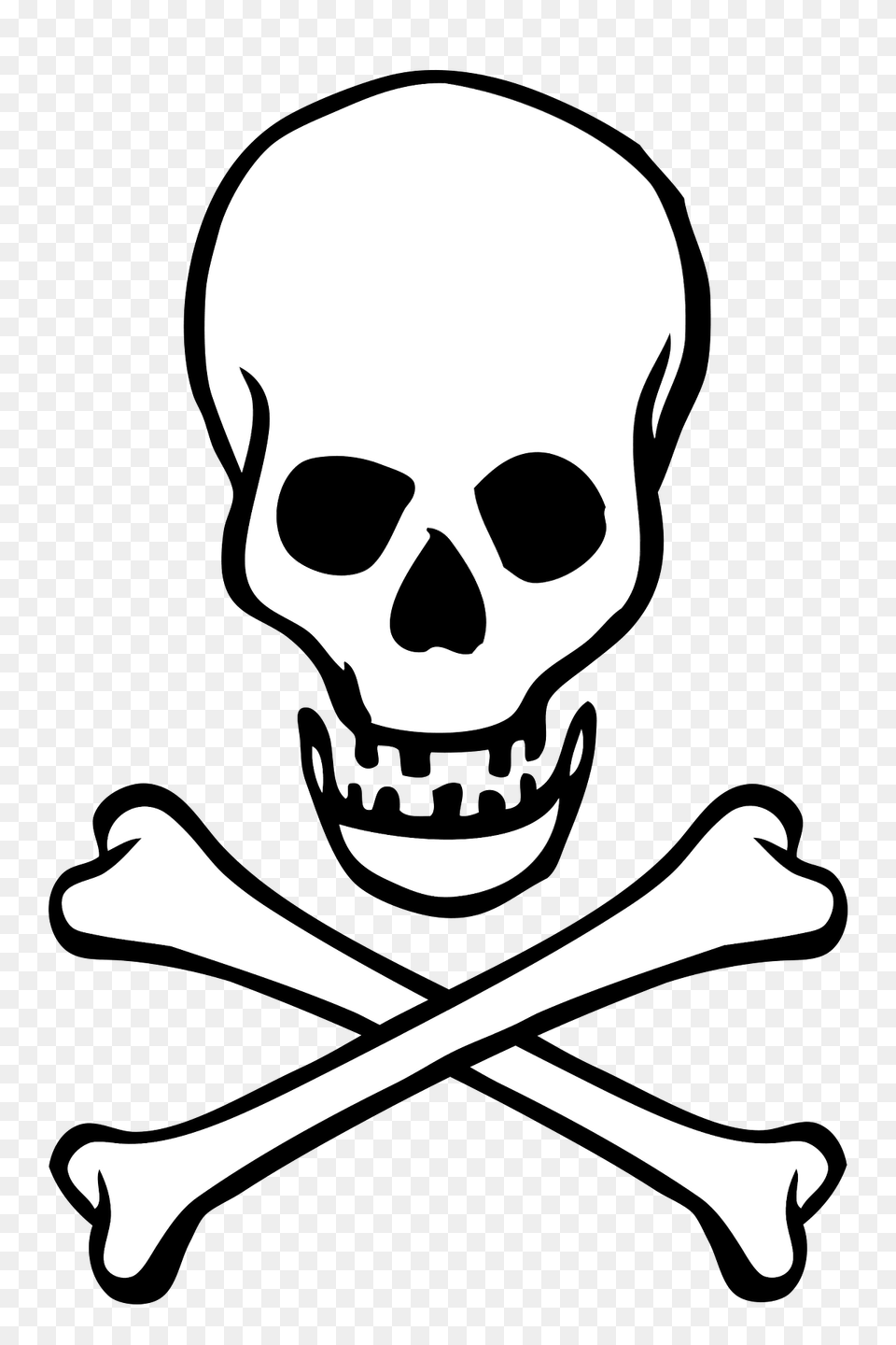 Skull And Crossbones Clipart, Baby, Person, Pirate, Smoke Pipe Free Png Download