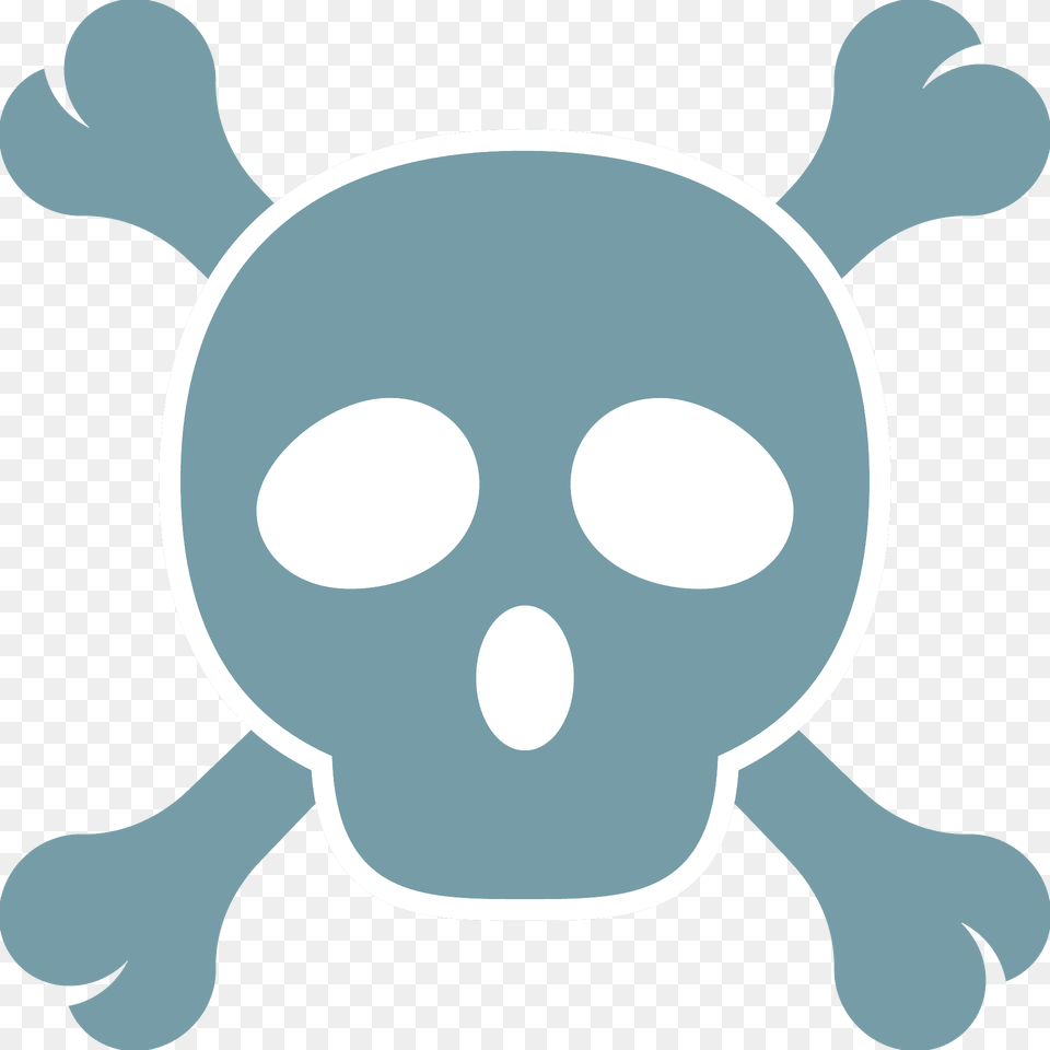 Skull And Crossbones Emoji Clipart, Baby, Person Free Png