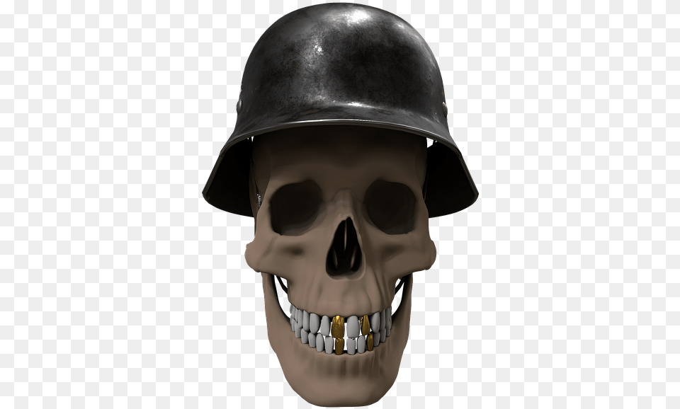 Skull And Crossbones Helm Hat Photo Skull, Helmet, Clothing, Hardhat Free Transparent Png