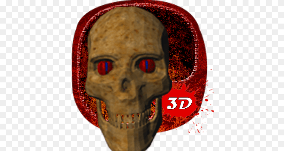 Skull Axe 3d Theme Apk 1 Scary, Alien, Face, Head, Person Png Image