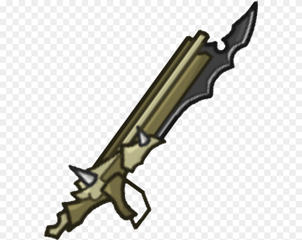 Skull Bone Gun Ranged Weapon, Sword, Firearm, Rifle, Blade Png