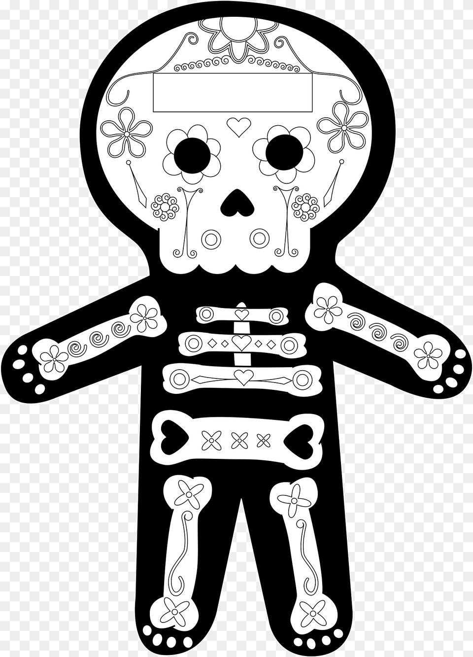 Skull Clipart, Baby, Person Png Image