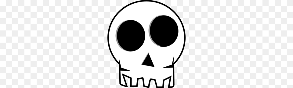 Skull Clipart, Stencil Png