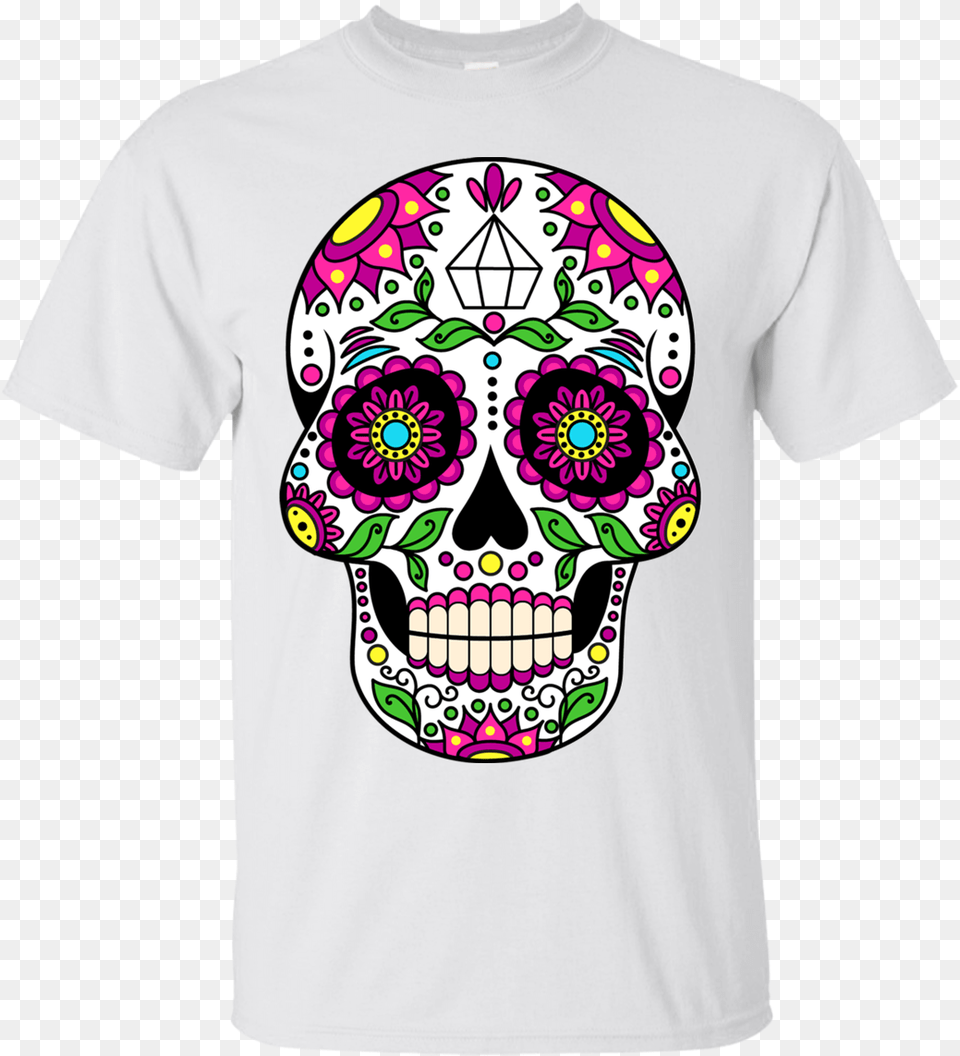 Skull Clipart Day Of The Dead, Clothing, T-shirt, Shirt Png