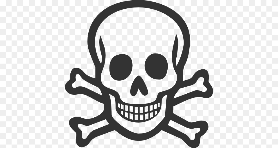 Skull Clipart Disease, Stencil, Smoke Pipe Png Image