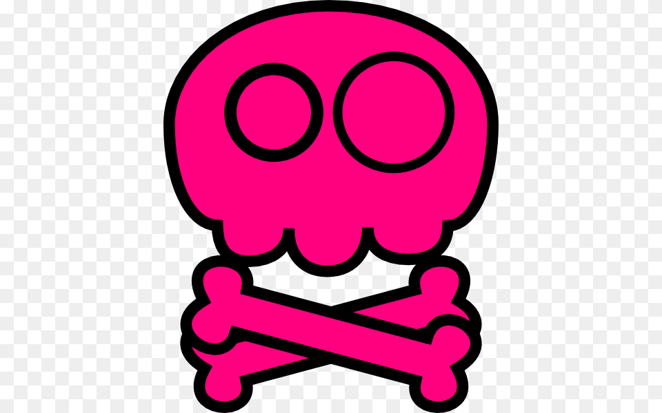 Skull Clipart Pink Punk Pink Baby Blanket, Sticker, Ammunition, Grenade, Weapon Png