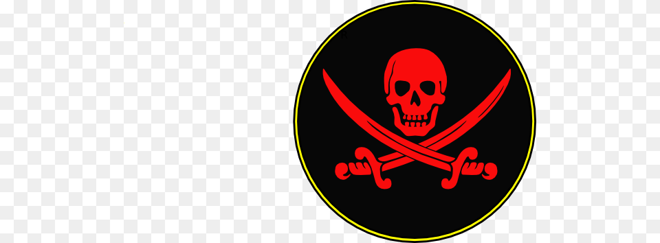 Skull Clipart Pirate Skull, Person, Face, Head, Emblem Png Image