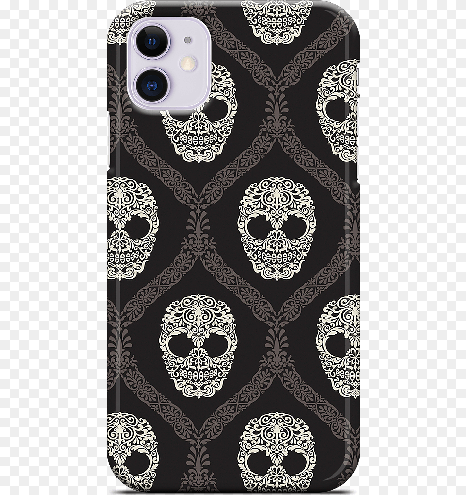 Skull Damask Iphone Casedata Mfp Src Cdn, Pattern, Home Decor, Electronics Free Png