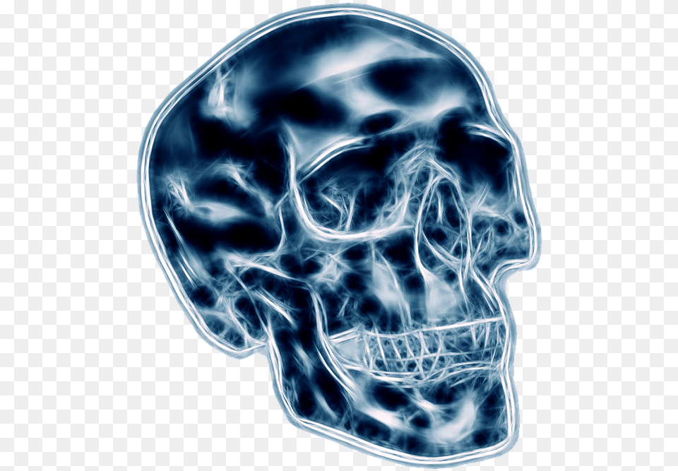 Skull Death Halloween Dead Horror Scary Dark Skull, Ct Scan, Person Png Image