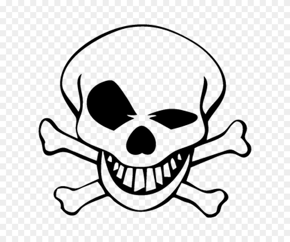 Skull Decal, Stencil, Person, Pirate Free Png