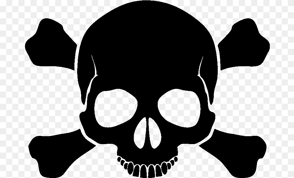 Skull Download With Transparent Background Skull And Crossbones, Gray Png Image