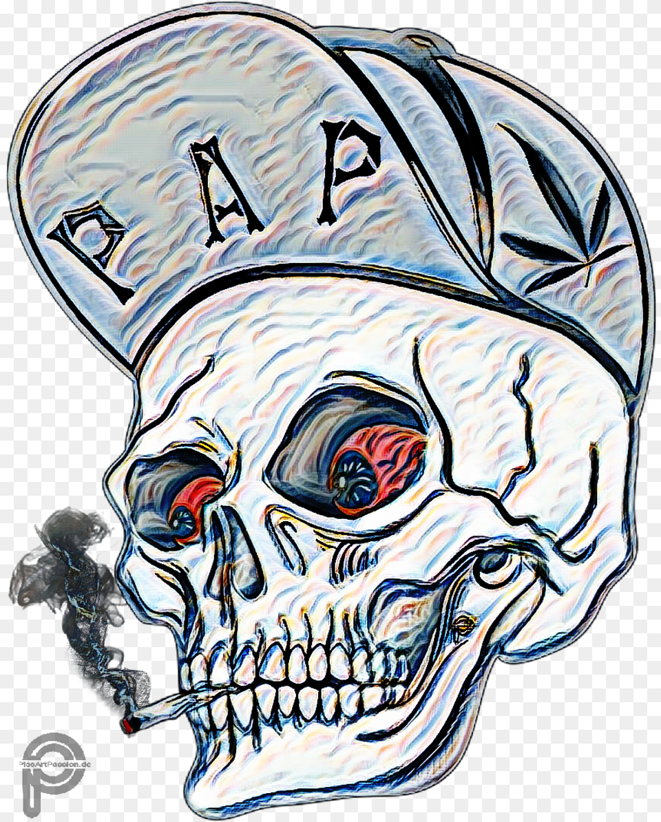 Skull Download Skull, Art, Baby, Drawing, Person Png