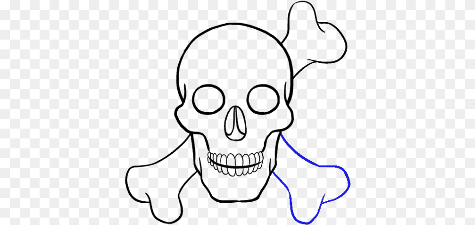 Skull Drawing Draw A Skull, Light, Lighting Free Transparent Png