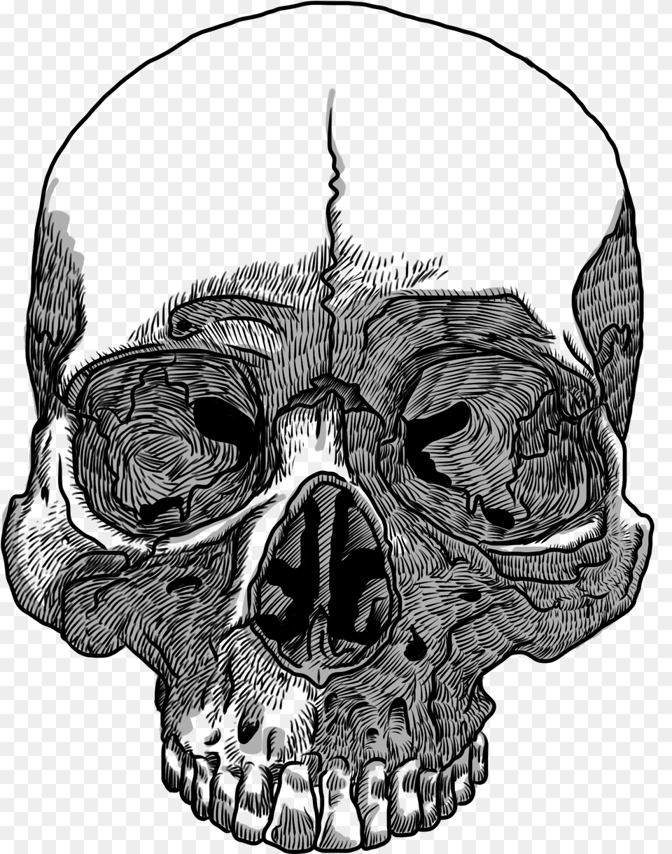 Skull Drawing Transparency And Translucency Clip Art Background Skull Drawing, Chandelier, Lamp, Accessories, Person Free Transparent Png