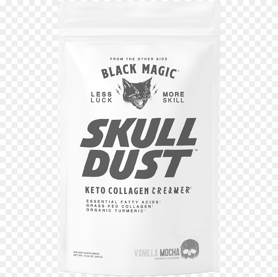Skull Dust Collagen Shaving Cream, Advertisement, Poster, Animal, Cat Png