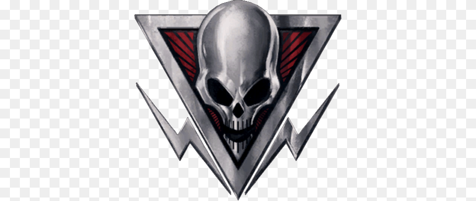 Skull Emblem Mwr Thumbnail, Symbol, Logo Png
