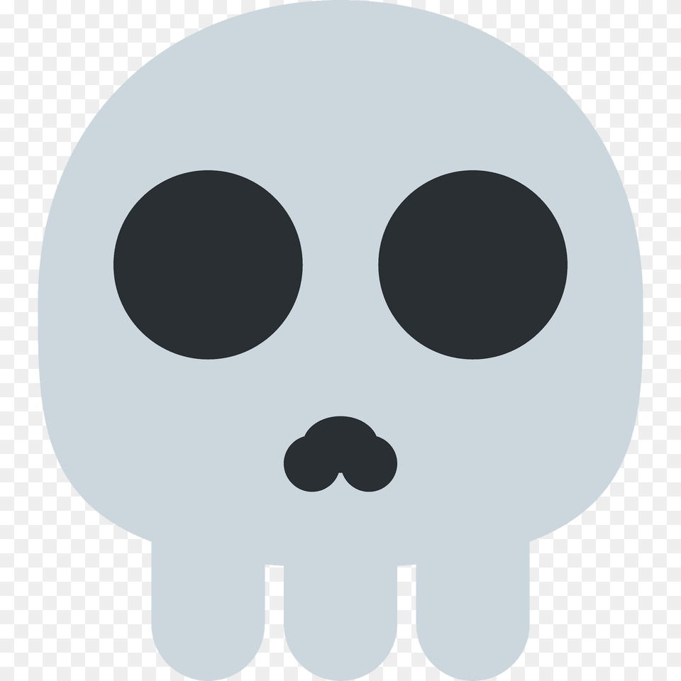 Skull Emoji Clipart, Stencil, Disk Free Png