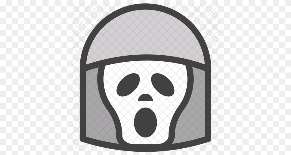 Skull Emoji Icon Emblem, Helmet, Blackboard Png
