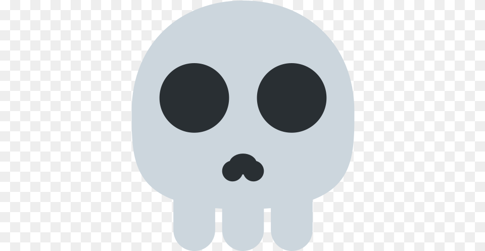 Skull Emoji Meaning With Pictures Skull Emoji Twitter, Stencil, Disk Free Transparent Png
