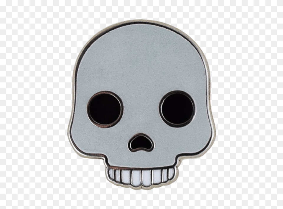 Skull Emoji Pin Emoji Pins, Hole, Face, Head, Person Free Png Download