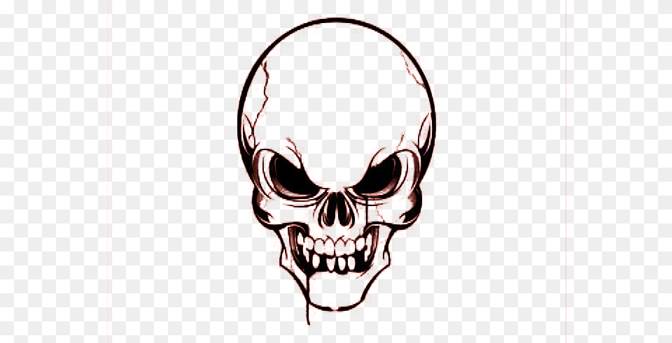 Skull Euclidean Vector Clip Art Skull Vector Art, Emblem, Symbol, Person, Skin Png Image