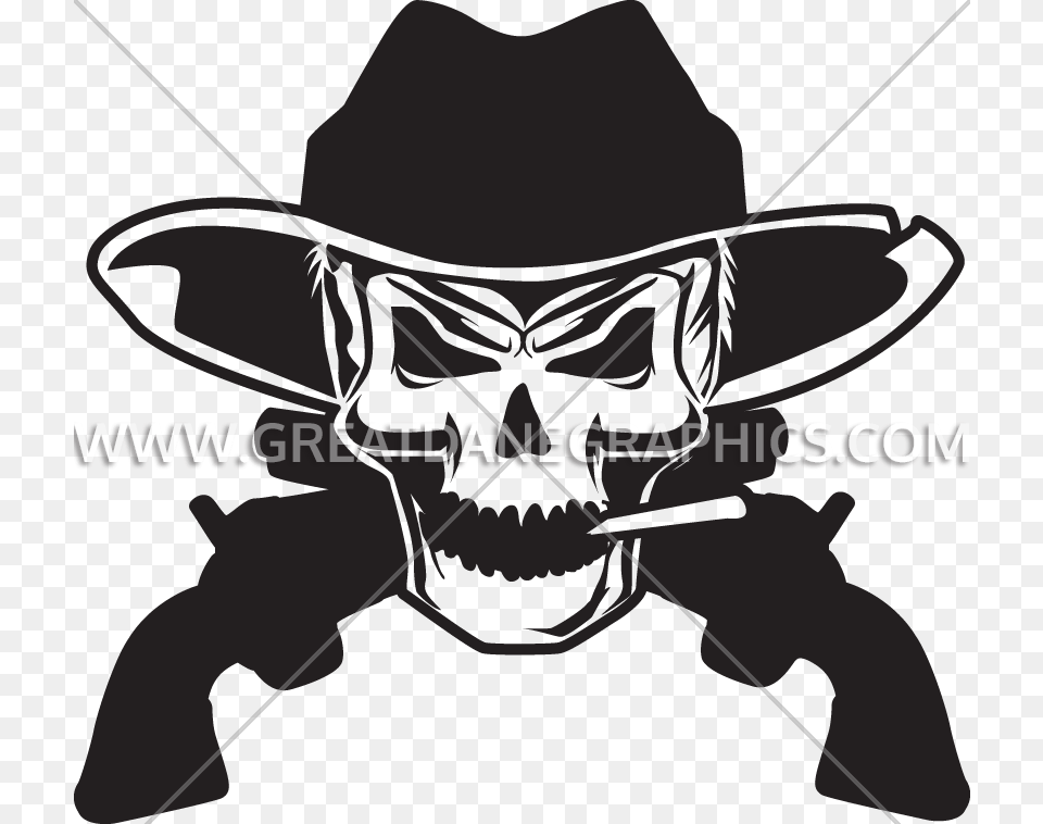 Skull For, Clothing, Hat, Cowboy Hat, Photography Png Image