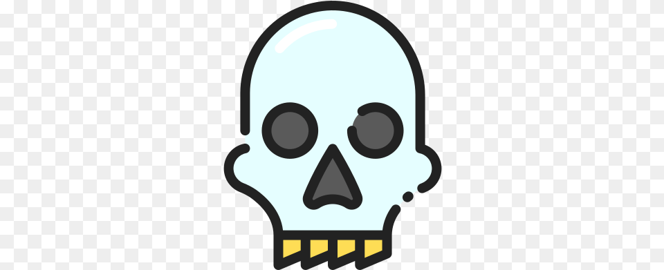 Skull Halloween Icons Skull, Alien Free Png Download