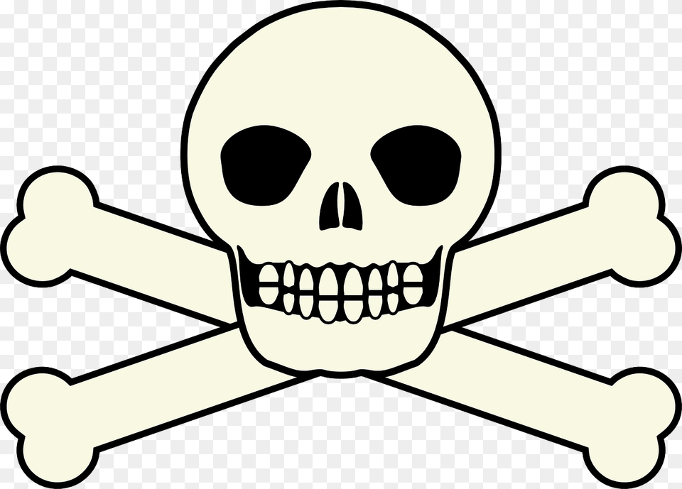 Skull Head And Bones, Device, Grass, Lawn, Lawn Mower Free Png