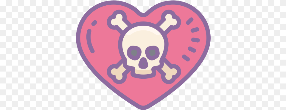 Skull Heart Icon U2013 Download And Vector One Piece Frisbee Disc, Face, Head, Person Free Png