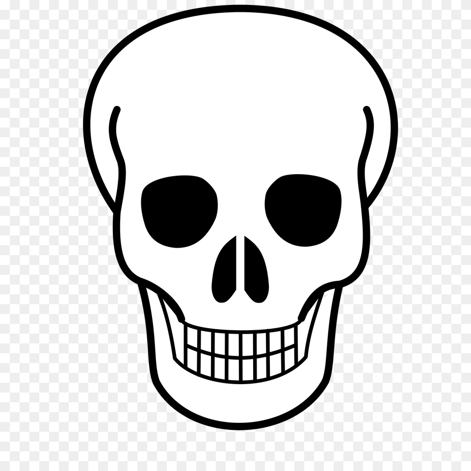 Skull Icon, Stencil, Person Free Png