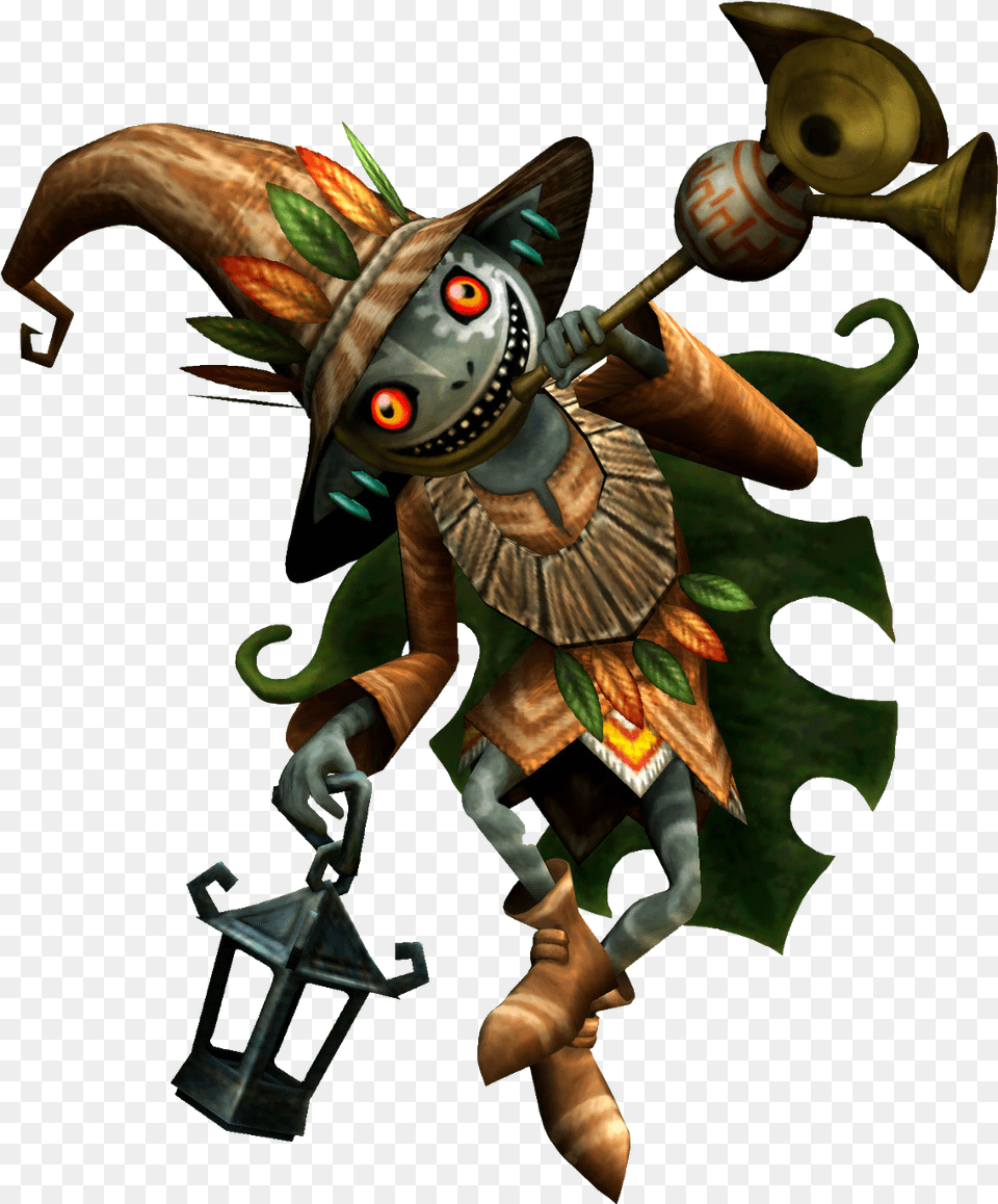 Skull Kid, Knight, Person, Animal, Bear Png Image