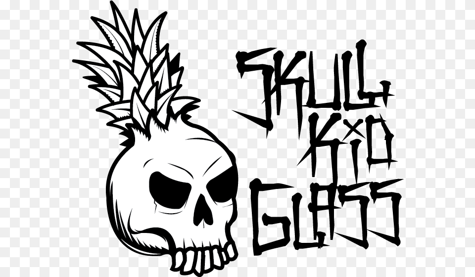 Skull Kid Glass Illustration, Stencil, Baby, Person, Face Png Image