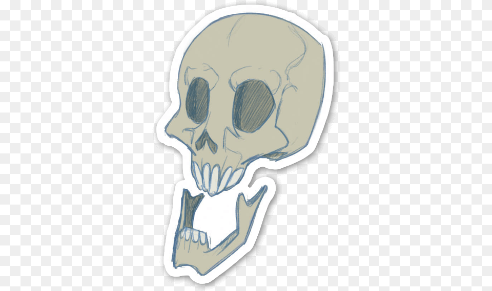 Skull Kid Sticker Calavera, Smoke Pipe Png Image