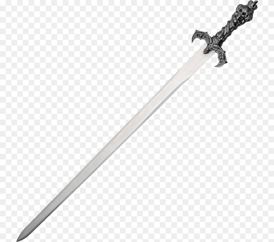 Skull King Long Sword Baston De Aplomar Leica, Weapon, Blade, Dagger, Knife Free Png