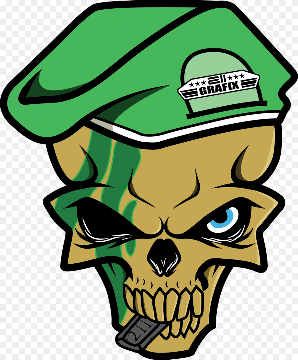Skull Logo, Person, Face, Head Free Transparent Png