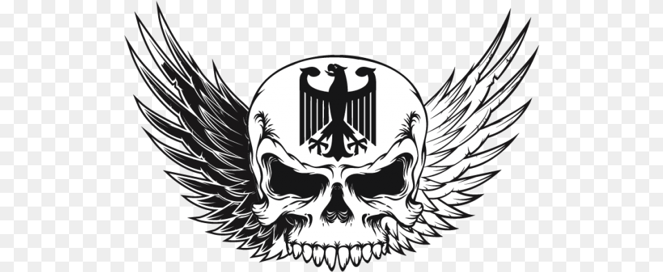 Skull Logo Clip Art Skulls Logos, Emblem, Symbol Free Png
