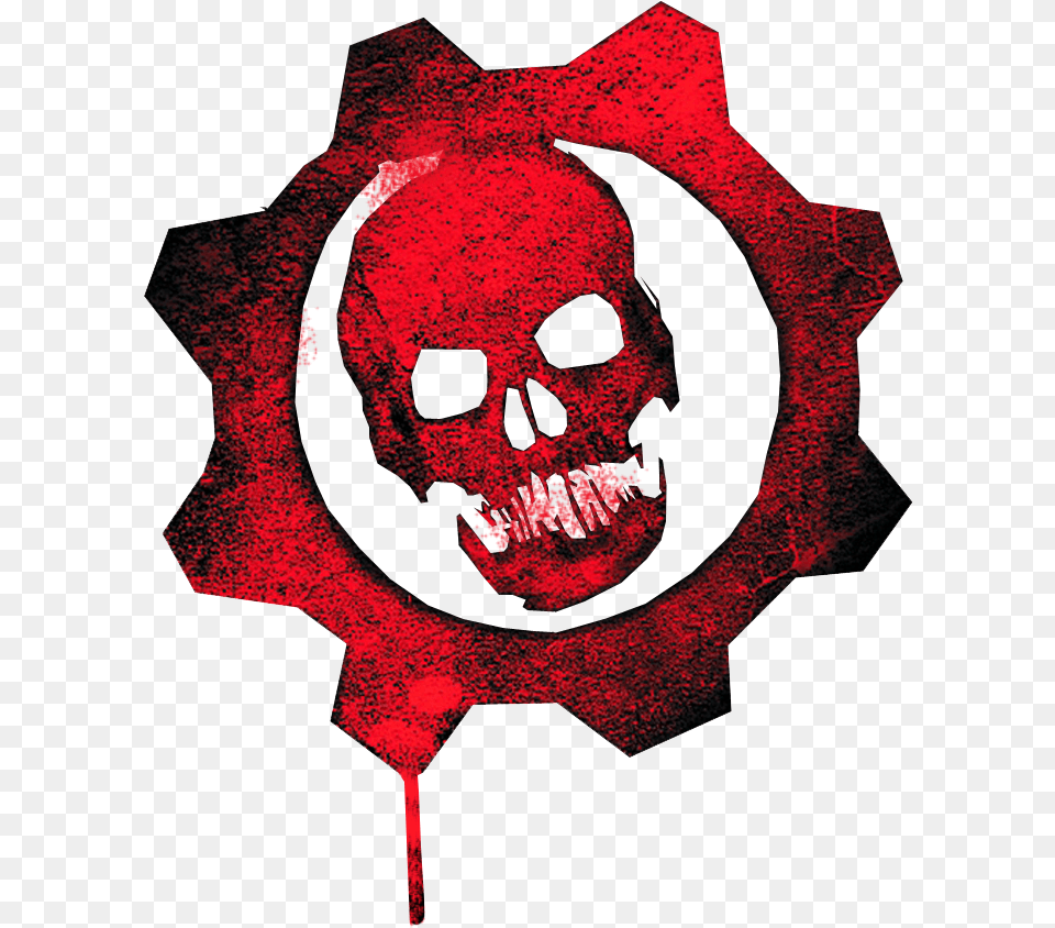 Skull Logo Gears Of War, Face, Head, Person, Baby Free Png
