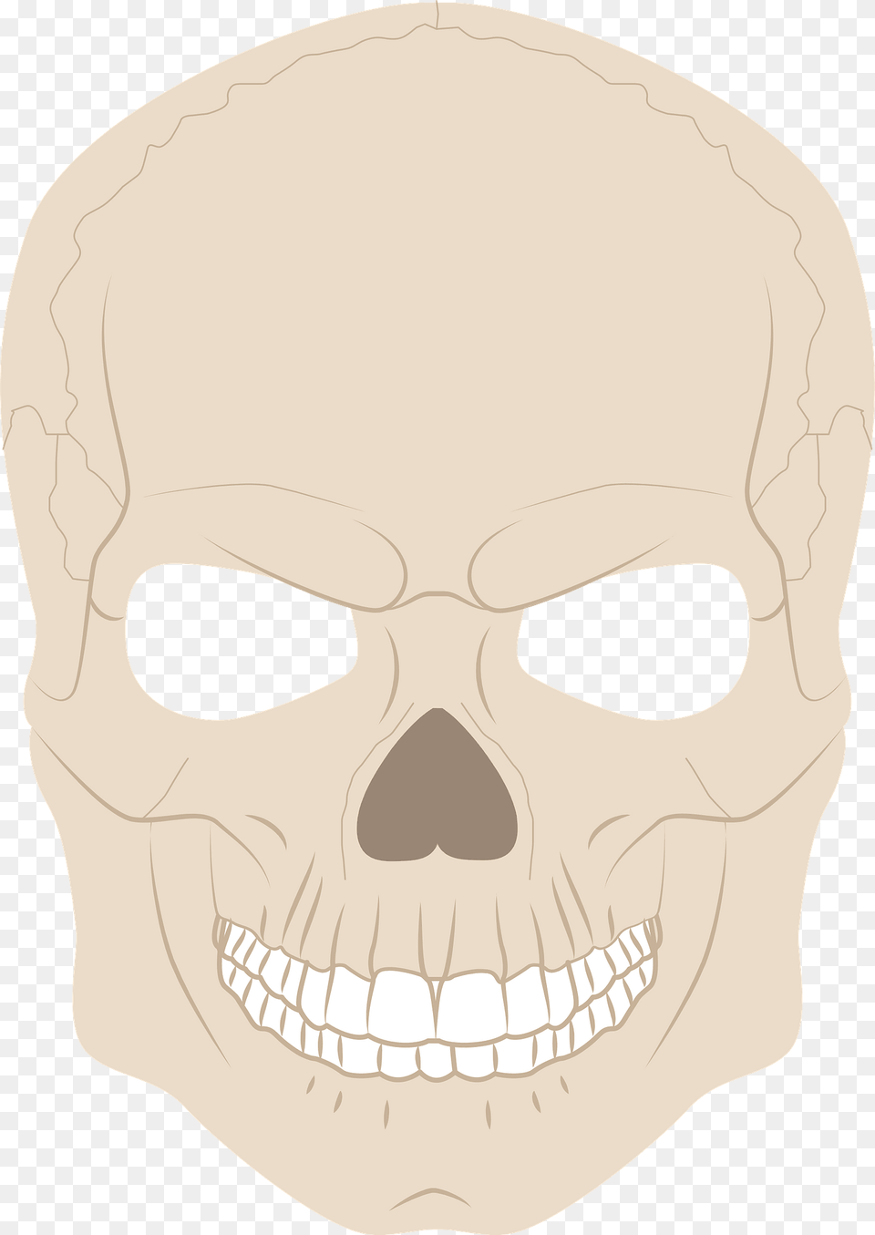 Skull Mask Clipart, Person, Face, Head Png Image