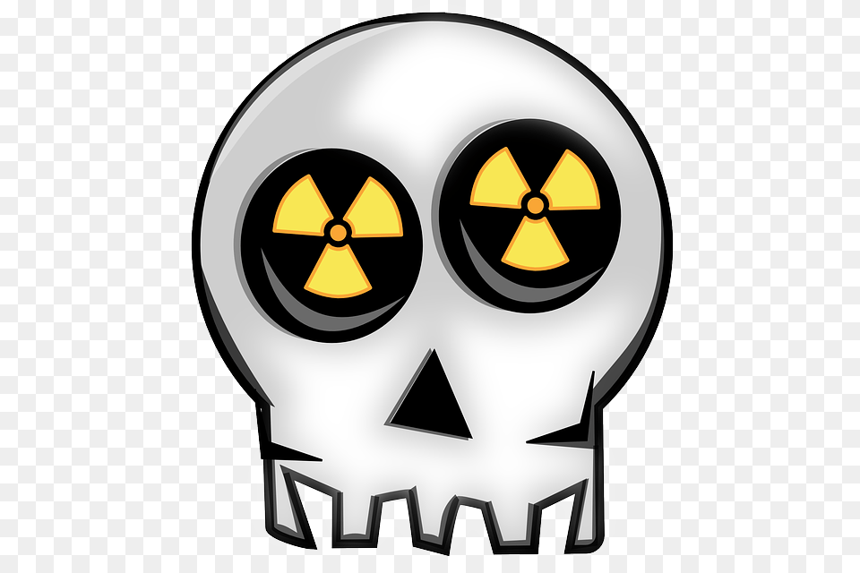 Skull Nuclear Clipart Free Png