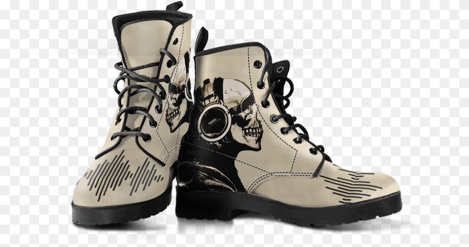 Skull Obsession Skull Headphones Boots Bert Seahorses With Love Boots Men Amp Women, Clothing, Footwear, Shoe, Sneaker Free Png