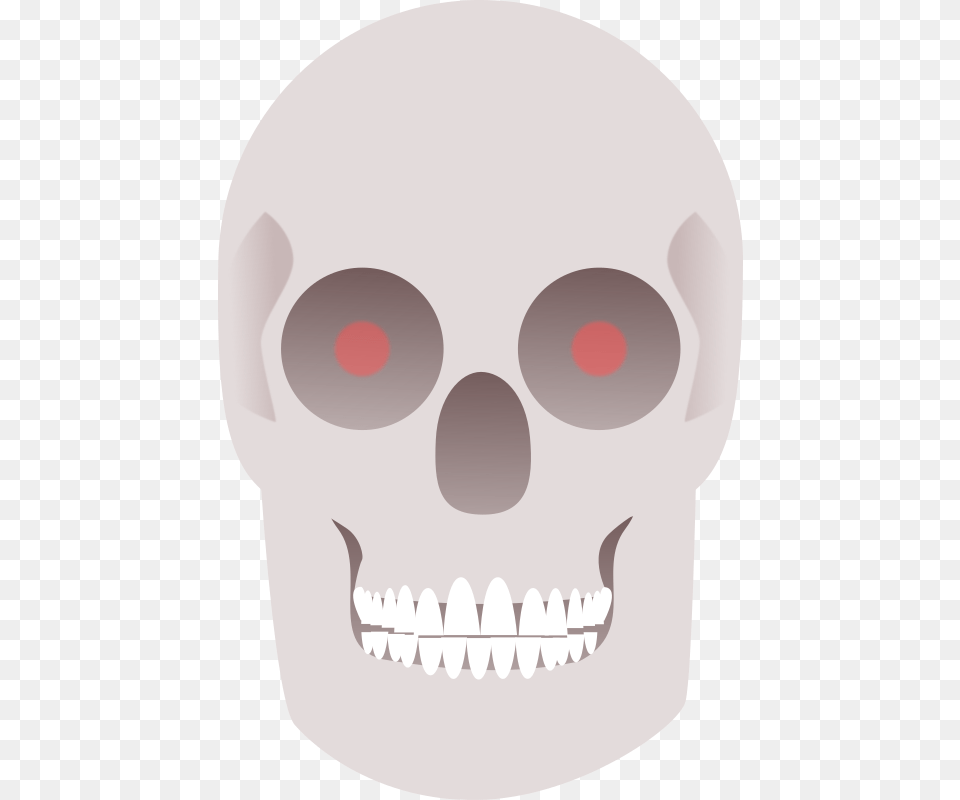 Skull Red Eyes Skull, Body Part, Mouth, Person, Teeth Png
