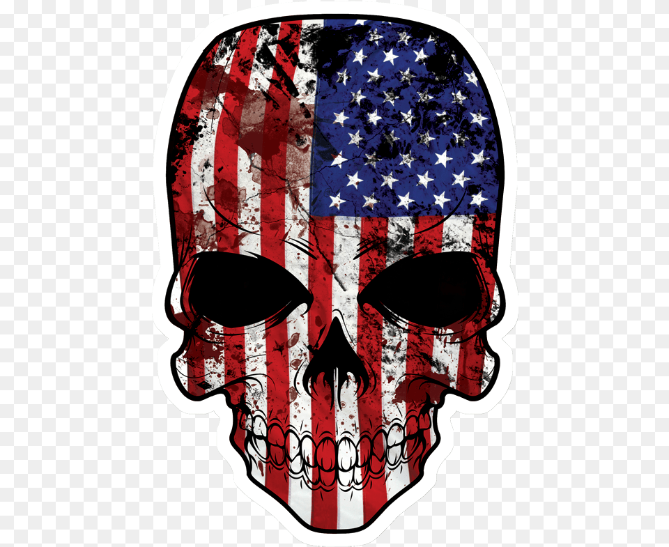 Skull Shaped Sticker Approx Size American Skull, Adult, Female, Person, Woman Png