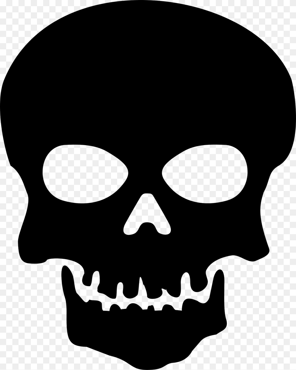 Skull Silhouette, Person, Face, Head, Alien Free Transparent Png