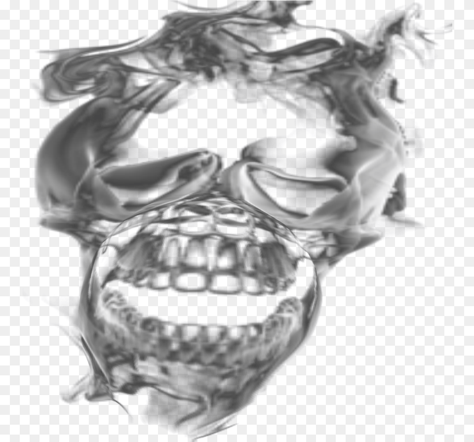 Skull Smoke Pics For Picsart, Baby, Person, Ct Scan Free Transparent Png