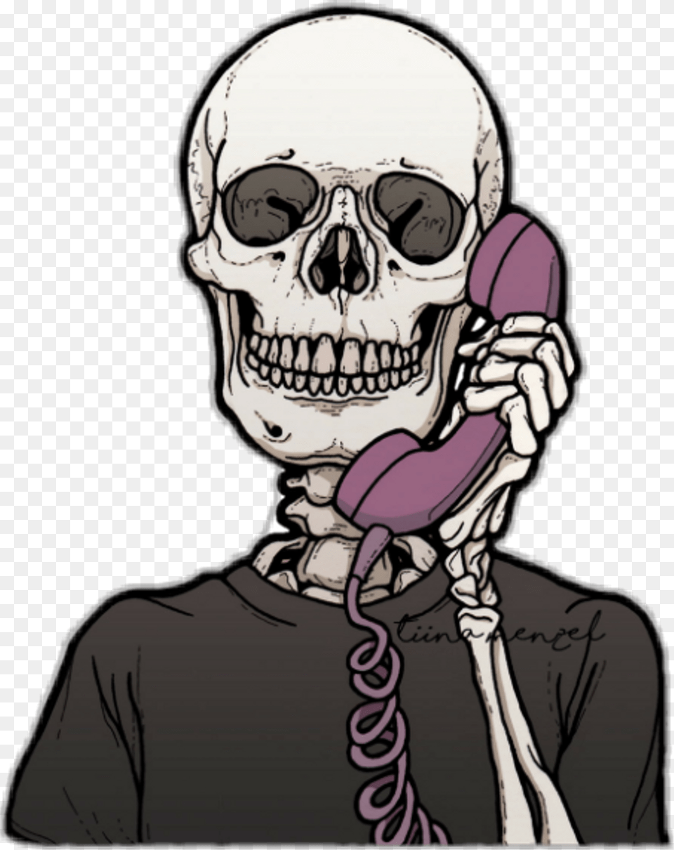 Skull Sticker Art, Male, Adult, Man, Person Png